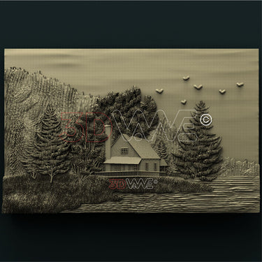 LAKE 3D STL 3DWave